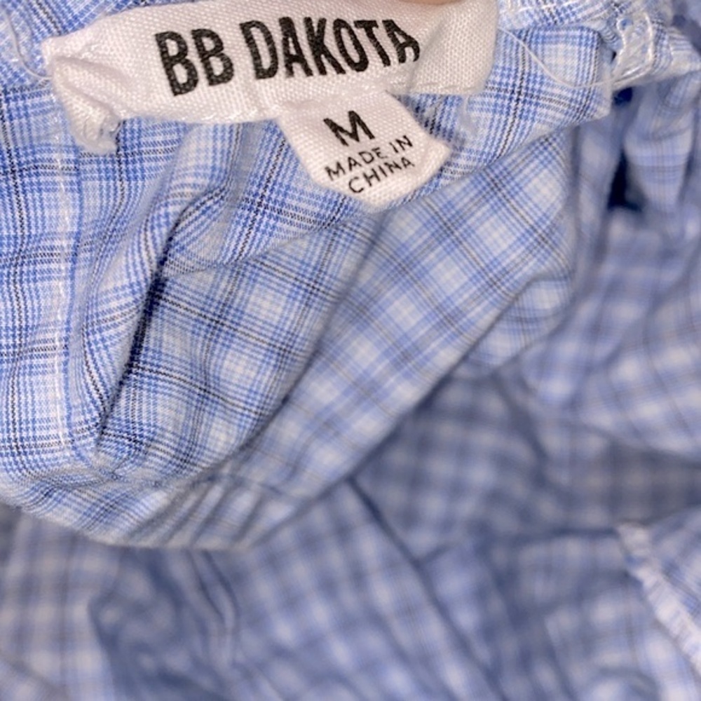 BB Dakota blue high neck top size medium - Picture 7 of 9